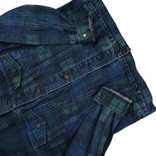 Load image into Gallery viewer, SAMPLE Levis Painted Plaid Denim Jacket - M