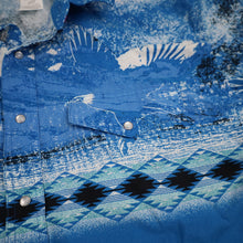 Load image into Gallery viewer, Vintage Wrangler Aztec Eagle Print Western Button Up Shirt - L