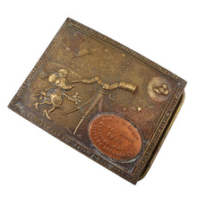 Load image into Gallery viewer, Antique 1933 Walt Disney Mickey Mouse Space Award of Merit Brass Belt Buckle - OS