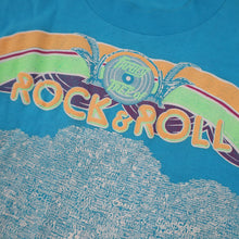 Load image into Gallery viewer, Vintage Rock &amp; Roll Family Tree Graphic  T Shirt - L