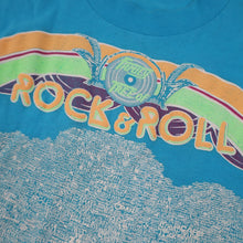 Load image into Gallery viewer, Vintage Rock &amp; Roll Family Tree Graphic  T Shirt - L