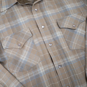 Vintage Pendleton High Grade Westerwear Pearl Snap Wool Flannel Shirt - L