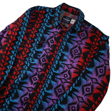Load image into Gallery viewer, Vintage Wrangler Vibrant Southwestern Print Cowboy Shirt - L