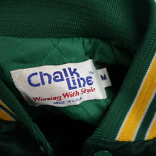 Load image into Gallery viewer, Vintage Chalk Line Univeristy of Oregon Ducks Spellout Statin Jacket - M