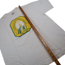Load image into Gallery viewer, Vintage 90s University of Oregon 100 Year Football Anniversary Graphic T Shirt