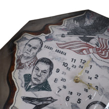 Load image into Gallery viewer, Vintage 90s Nenana Creative Arts Military "Line in the Sand" Wall Clock