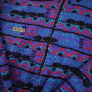 Vintage Columbia Sportswear Allover Aztec Sweater - L