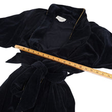 Load image into Gallery viewer, Vintage Christian Dior Velour Bath Robe - WMNS S