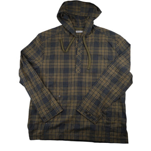 Gramicci Wool Blend Hooded Flannel Shirt Jacket - XL