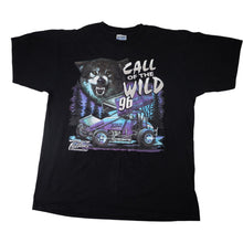 Load image into Gallery viewer, Vintage 1996 Call of the Wild Outlaw Series Sprint Car Racing T Shirt - XL