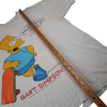 Load image into Gallery viewer, Vintage 1990 Bart Simpson &quot;Cool Your Jets Man&quot; Graphic T Shirt