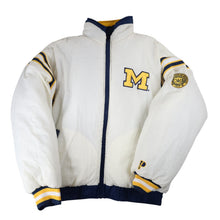 Load image into Gallery viewer, Vintage Pro Player University of Michigan Reversible Puffer Jacket
