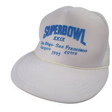 Load image into Gallery viewer, Vintage NFL Superbowl XXIX Mesh Snapback Hat
