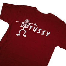 Load image into Gallery viewer, Vintage Stussy Tribe Spellout Graphic T Shirt - M