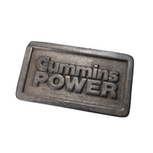 Load image into Gallery viewer, Vintage Cummins Power Belt Buckle - 4&quot;