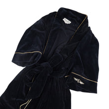 Load image into Gallery viewer, Vintage Christian Dior Velour Bath Robe - WMNS S