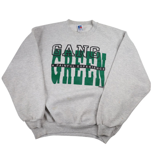 Vintage University of Oregon Ducks Gang Green Graphic Sweatshirt - XXL