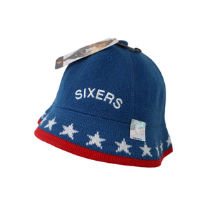 NWT Vintage Y2k Nike Philadelphia Sixers Rewind Bucket Hat - M/L