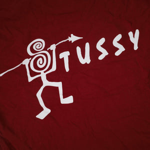 Vintage Stussy Tribe Spellout Graphic T Shirt - M