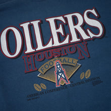 Load image into Gallery viewer, Vintage Houston Oilers Spellout Graphic Sweatshirt - XXL