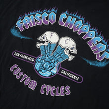 Load image into Gallery viewer, Vintage Frisco Choppers Custom Cycles Graphic T Shirt - XXL