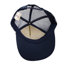 Load image into Gallery viewer, Vintage USPS Express Mail Overnight Bald Eagle Night Scene Trucker Hat - OS