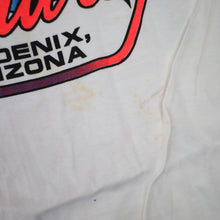 Load image into Gallery viewer, Vintage Manzanita Speedway Sprint Car Racing War Graphic T Shirt - L