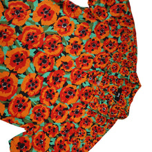 Load image into Gallery viewer, Stussy Poppy Floral AOP Button Up Shirt - S