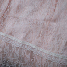 Load image into Gallery viewer, Vintage Gunne Sax  by Jessica McClintock Lace Over Pink Statin Dress - WMNS 9/10