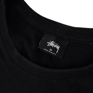 Vintage Y2k Stussy Jersey Style Spellout T Shirt - M