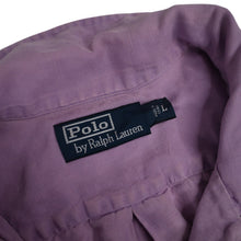 Load image into Gallery viewer, Vintage Polo Ralph Lauren Linen Blend Button Up Shirt - L
