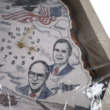 Load image into Gallery viewer, Vintage 90s Nenana Creative Arts Military "Line in the Sand" Wall Clock
