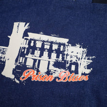 Load image into Gallery viewer, Vintage Prison Blues Graphic Denim Tote Bag - OS