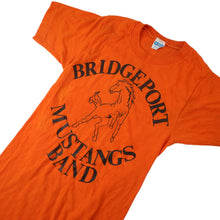 Load image into Gallery viewer, True Vintage Bridgeport Mustangs Band Graphic T Shirt - S