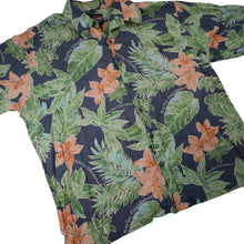 Load image into Gallery viewer, Vintage Harley Davidson Floral Hawaiian Button Up Shirt - XL