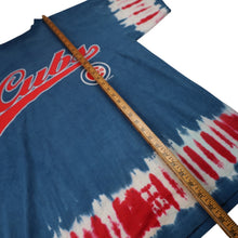 Load image into Gallery viewer, Vintage Y2k Dynasty Chicago Cubs Tie Dye Graphic T Shirt - L