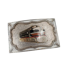 Load image into Gallery viewer, Vintage Southern Pacific X6296 Locomotive Plaque Belt Buckle - 4"