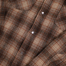 Load image into Gallery viewer, True Vintage Pendleton High Grade Western Wear Pearl Snap Wool flannel Shirt - M