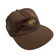 Load image into Gallery viewer, Vintage UPS Mesh Snapback Trucker Hat - OS