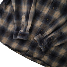 Load image into Gallery viewer, Carhartt Shadow Plaid Flannel Button Up Shirt - 2XLT