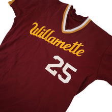 Load image into Gallery viewer, Vintage Russell Athletics Willamette Script Spellout All Sewn Jersey - L