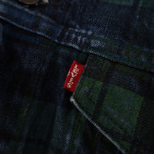 Load image into Gallery viewer, SAMPLE Levis Painted Plaid Denim Jacket - M
