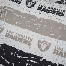 Load image into Gallery viewer, Vintage Los Angeles Raiders All Over Print Graphic T Shirt - M