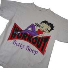 Load image into Gallery viewer, Vintage 90s Betty Boop Workout Graphic T Shirt - L