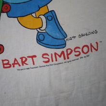 Load image into Gallery viewer, Vintage 1990 Bart Simpson &quot;Cool Your Jets Man&quot; Graphic T Shirt