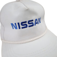 Load image into Gallery viewer, Vintage Nissan Spellout Trucker Hat