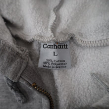 Load image into Gallery viewer, Vintage Carhartt Full Zip Small Spellout Hoodie - L