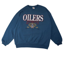 Load image into Gallery viewer, Vintage Houston Oilers Spellout Graphic Sweatshirt - XXL