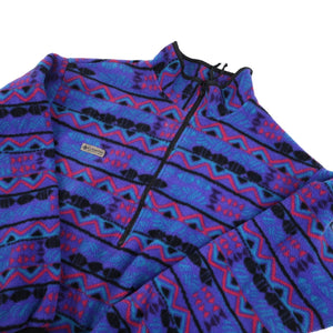 Vintage Columbia Sportswear Allover Aztec Sweater - L