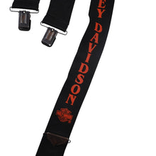 Load image into Gallery viewer, Vintage Harley Davidson Spellout Suspenders - OS